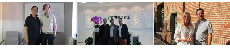 張曉帆與國際設計師團隊成員 張曉帆與國際設計師團隊成員