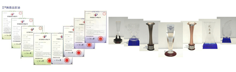 壹品歐迪所獲獎項與專利 壹品歐迪所獲獎項與專利