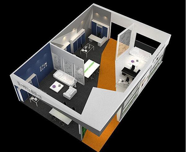 壹品歐迪辦公家具2015年9月上海虹橋家具展展位設計 壹品歐迪辦公家具2015年9月上海虹橋家具展展位設計