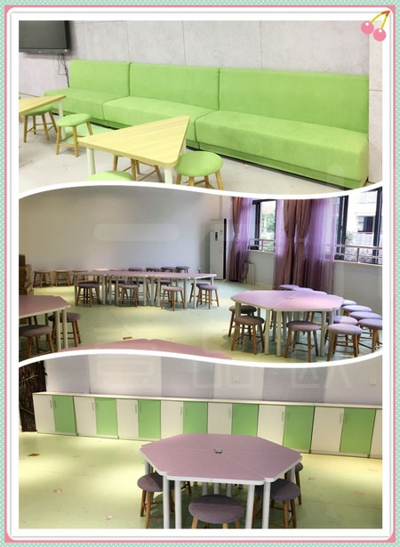 色彩繽紛的教室 色彩繽紛的教室