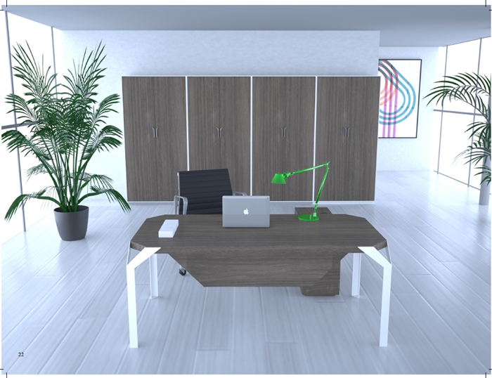 LOFT風(fēng)格木紋班臺(tái) 壹品歐迪辦公家具 LOFT風(fēng)格木紋班臺(tái) 壹品歐迪辦公家具